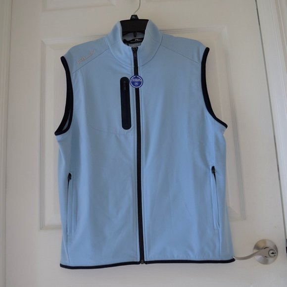 RLX Ralph Lauren Other - RLX Men's Light Blue Tech Terry Tri-Blend Vest XXL